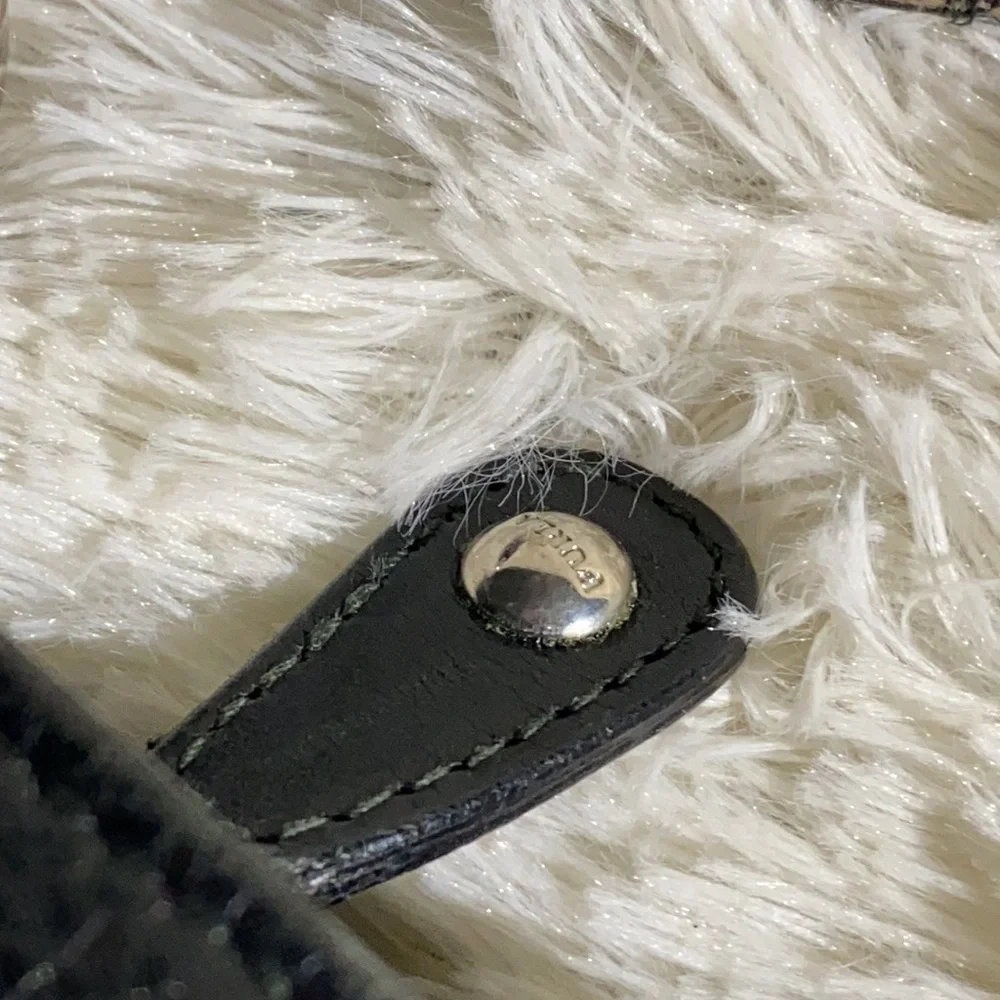 FURLA ~ 2 Way ~ Soft Black Leather Hobo Bag - Picture 4 of 13